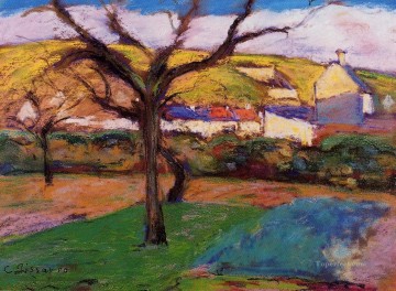 paisaje 1 Camille Pissarro Pinturas al óleo